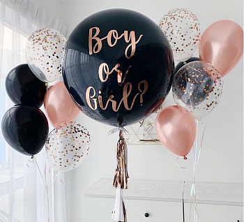 Композиция из воздушных шаров Boy or Girl