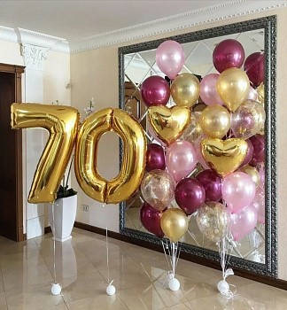 Композиция женщине на юбилей