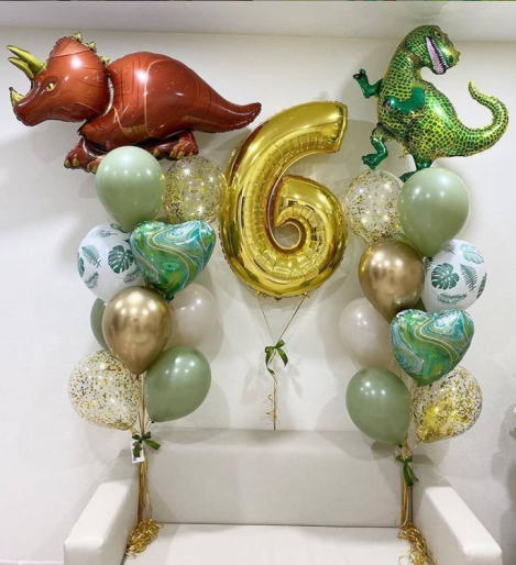 Решение на 6 лет с динозаврами