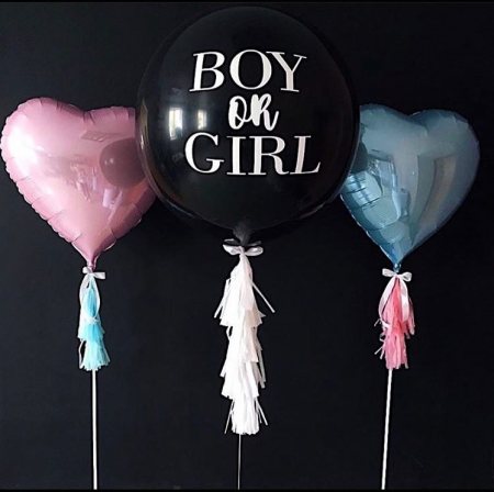 Композиция из воздушных шаров тассел Boy or Girl