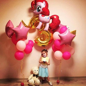 Композиция девочке на 3 года My Little Pony