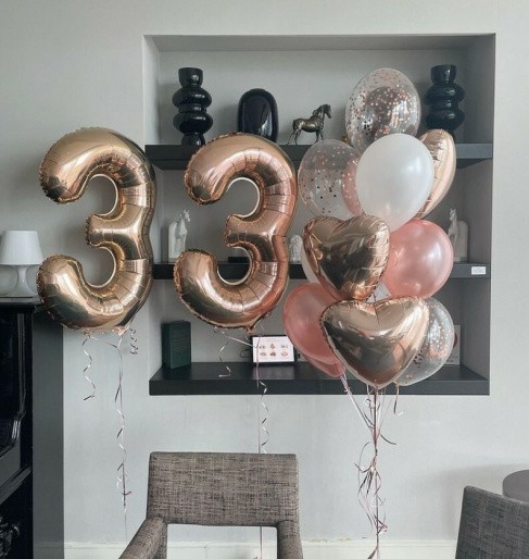 Букет женщине на 33 года